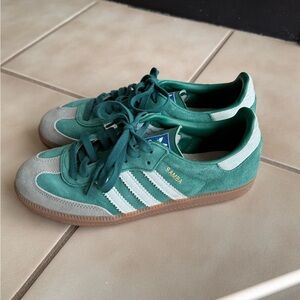 Adidas Sneakers - Teal and White